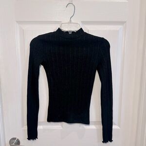 Hollister Black Turtle Neck